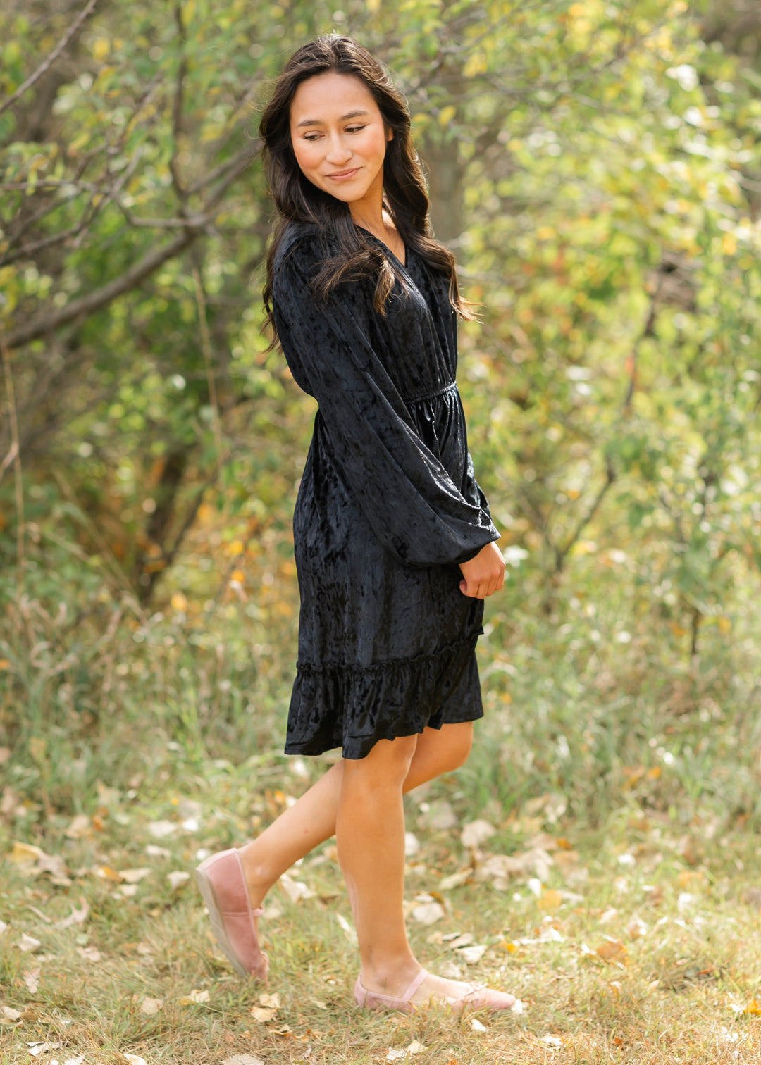 Diana Velvet Midi Dress - FINAL SALE