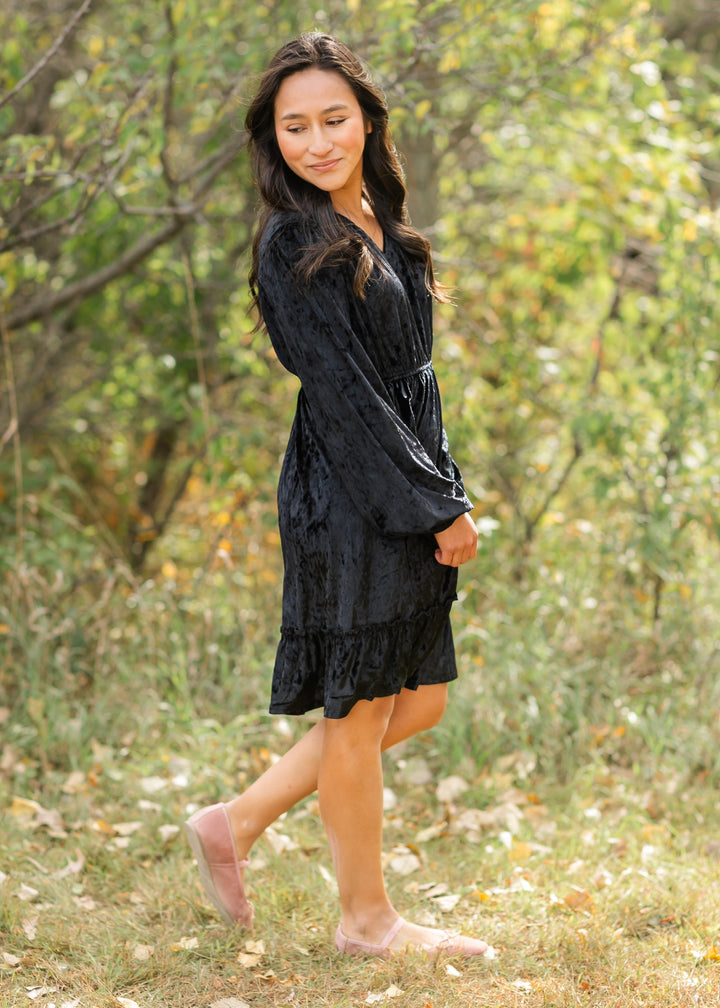 Diana Velvet Midi Dress - FINAL SALE