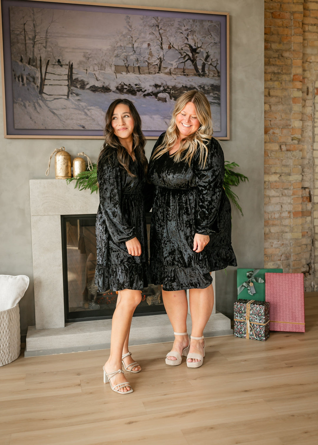 Diana Velvet Midi Dress - FINAL SALE