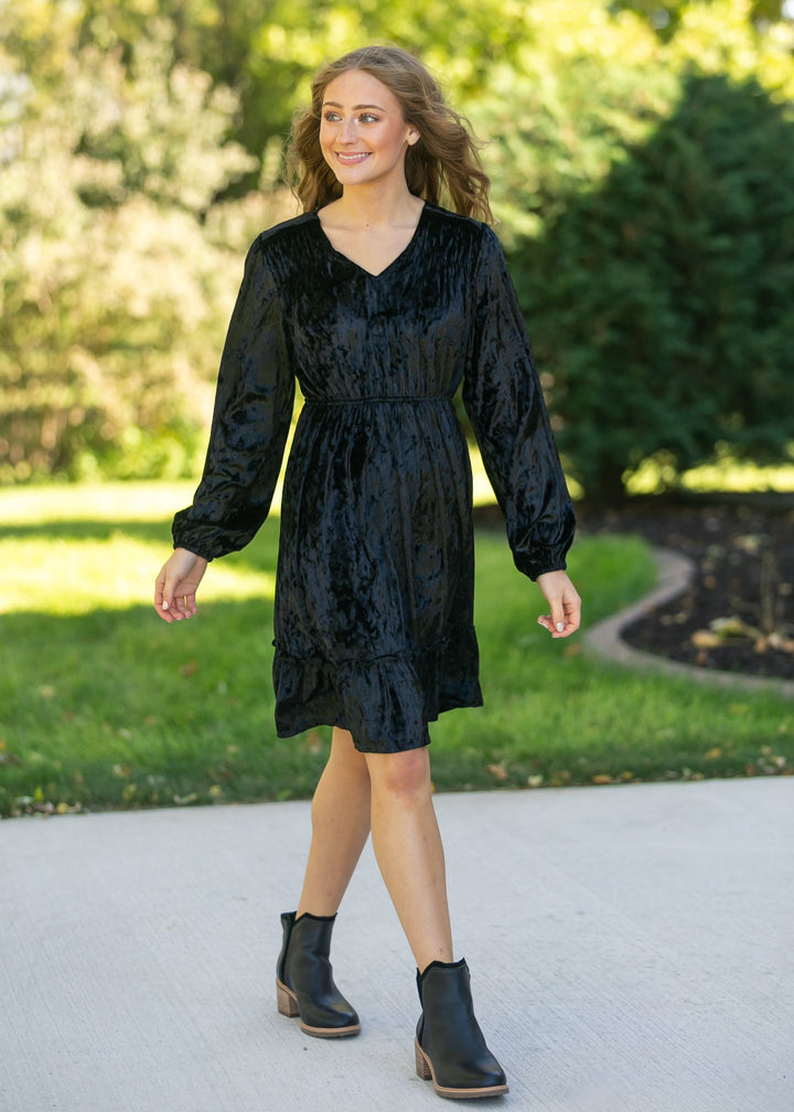 Diana Velvet Midi Dress - FINAL SALE