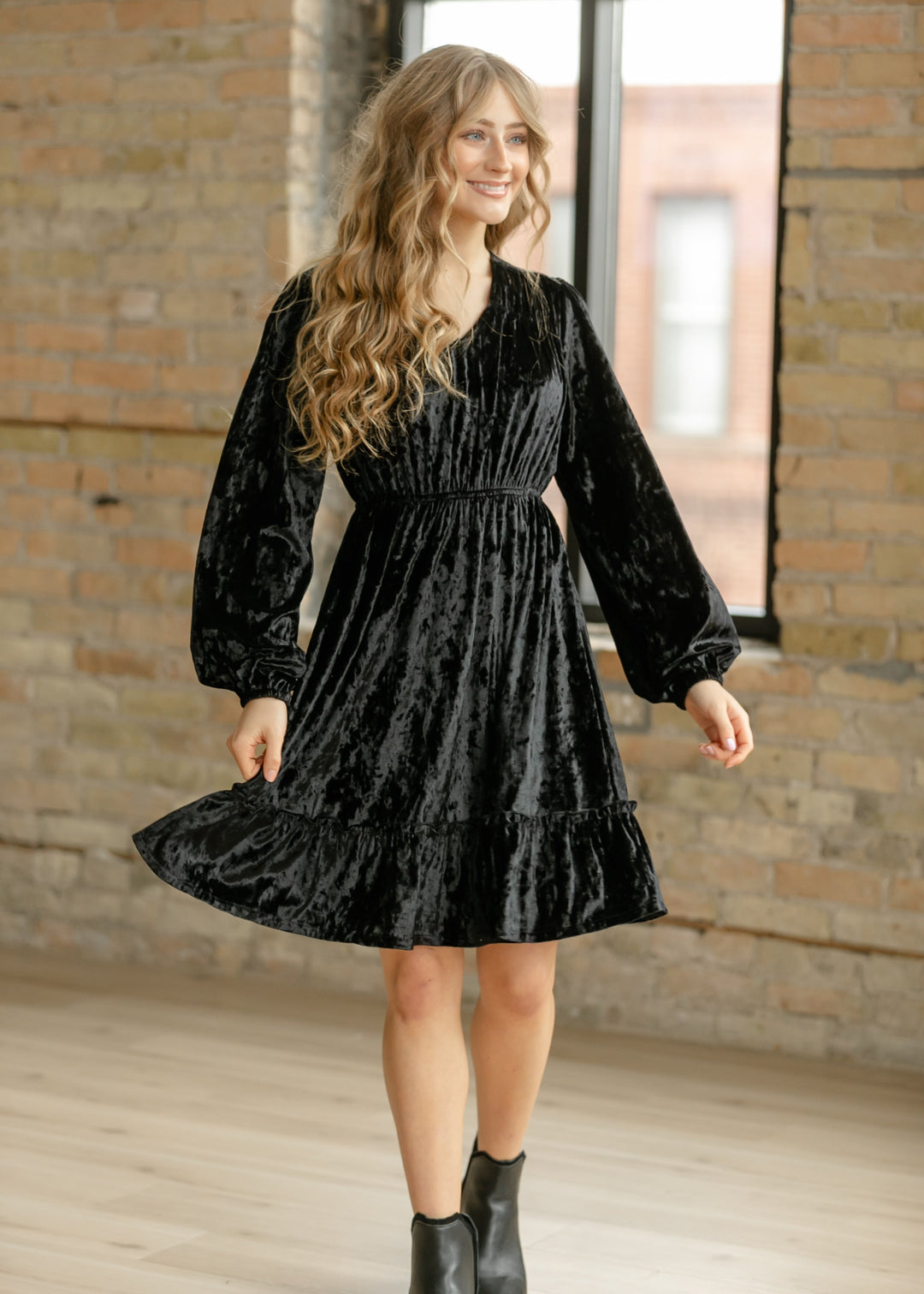 Diana Velvet Midi Dress - FINAL SALE