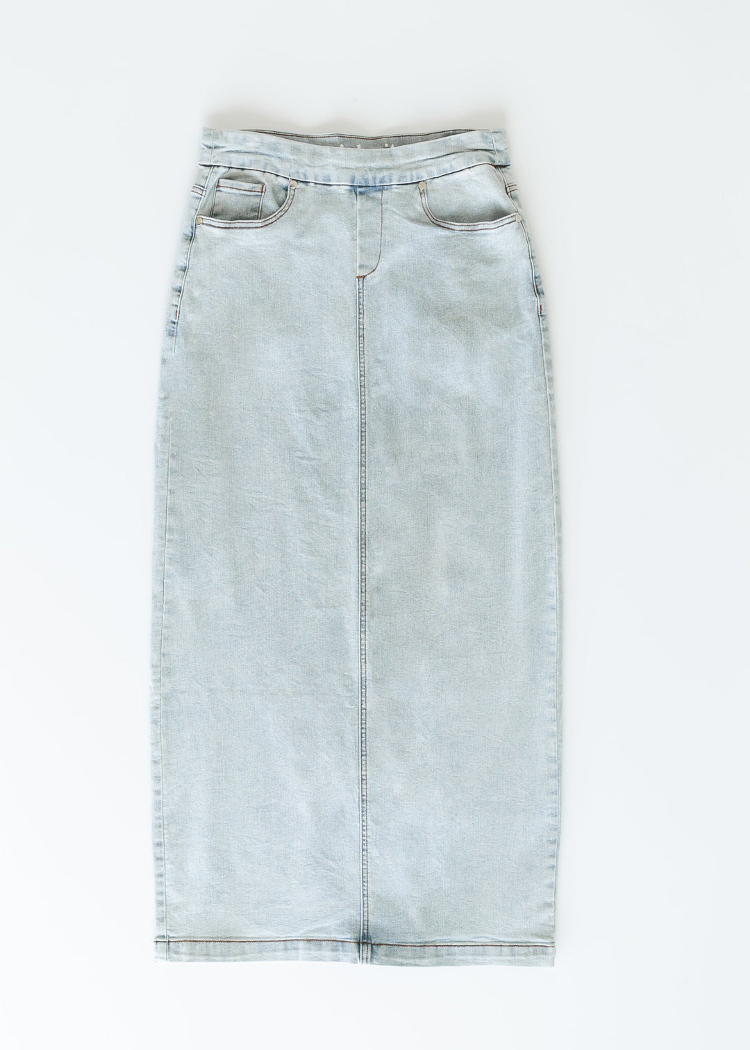 Donna Maxi Denim Skirt