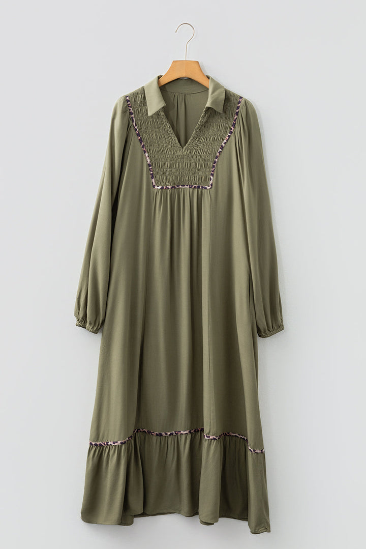 Noa Bracelet Sleeve Long Dress