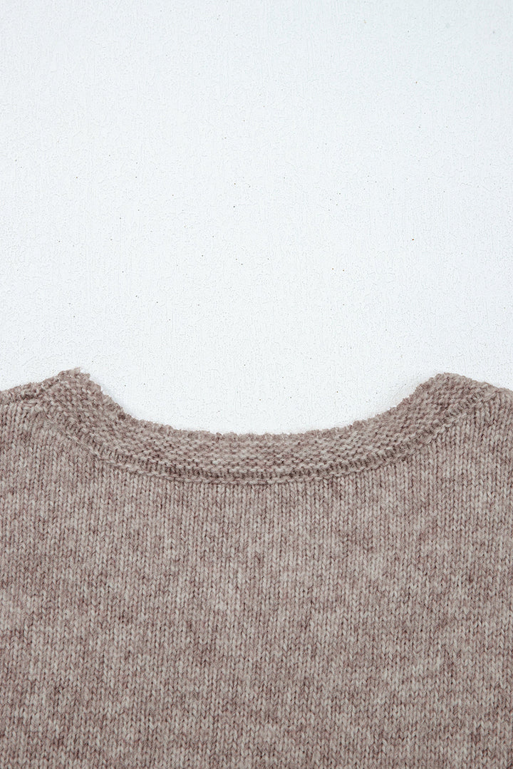 Abigail Detail Drop Shoulder Sweater