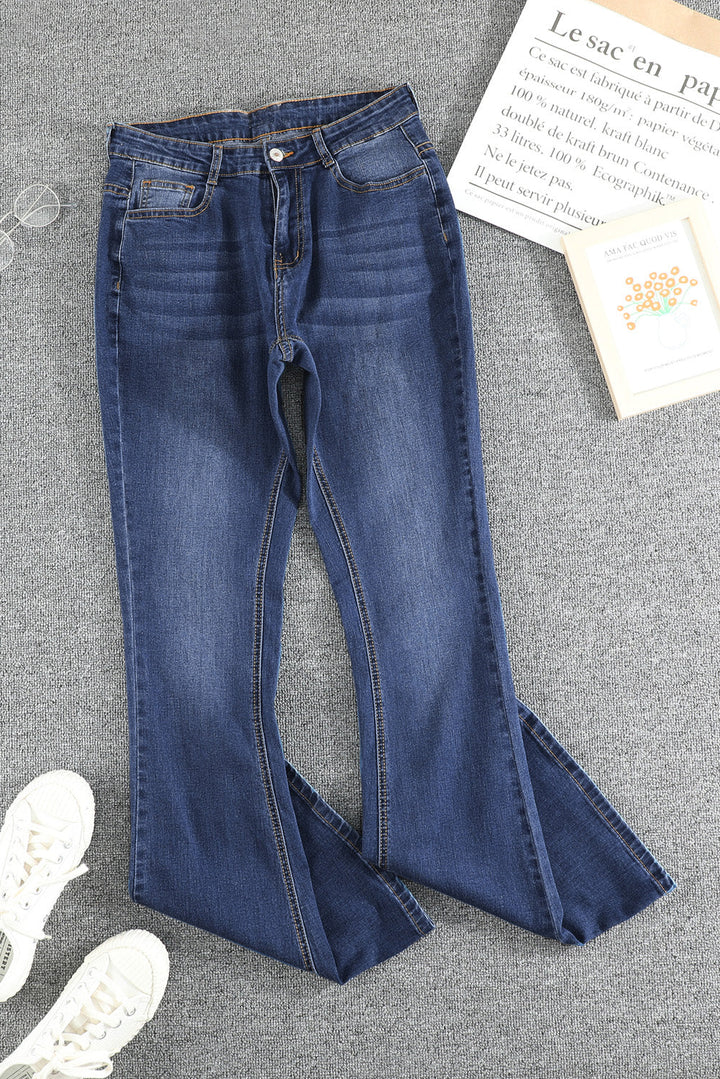 Jolie Wash Vintage Wide Leg Jeans