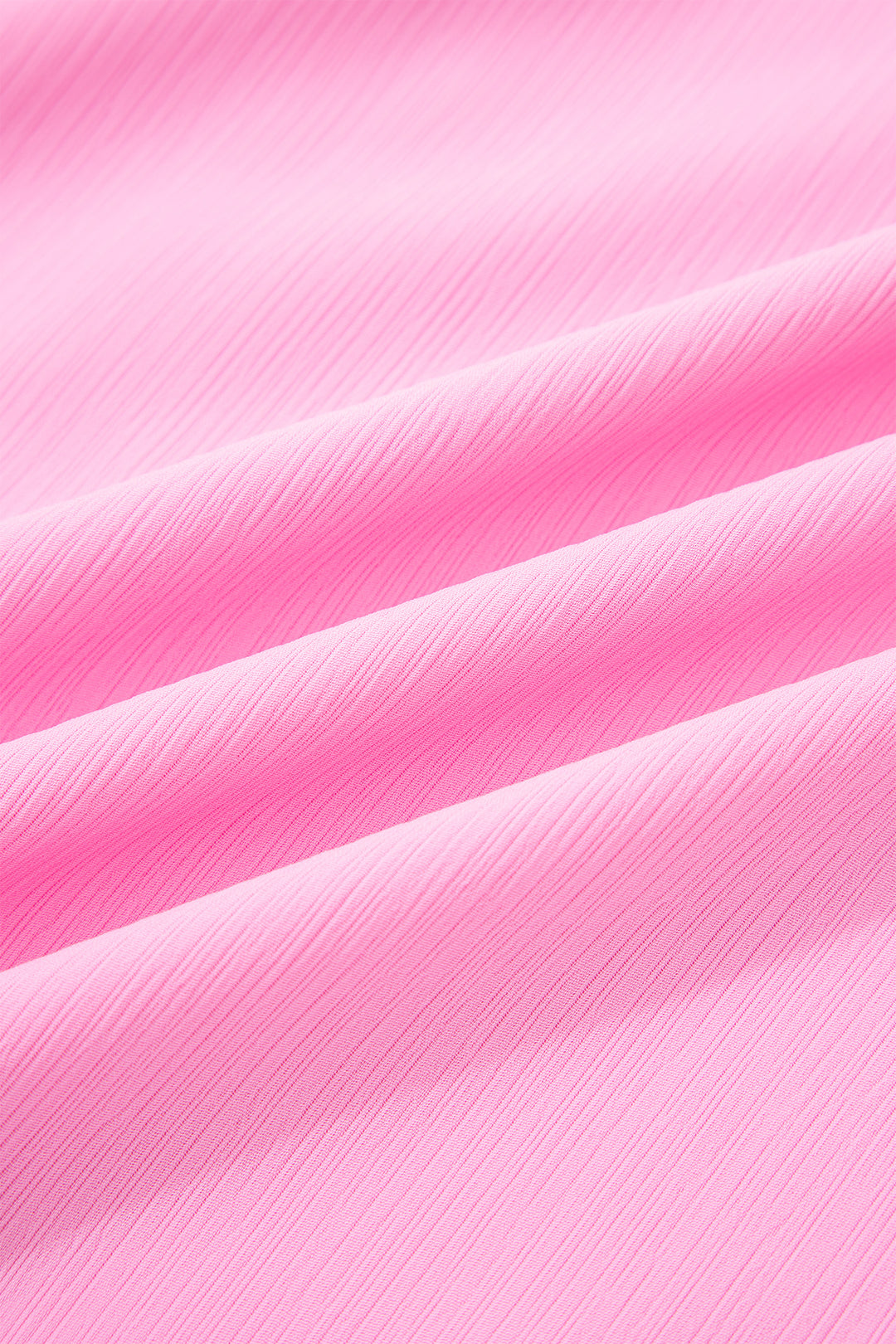 Bonbon Plus Size Textured Tassel Tie V Neck Ruffle Short Sleeve Blouse