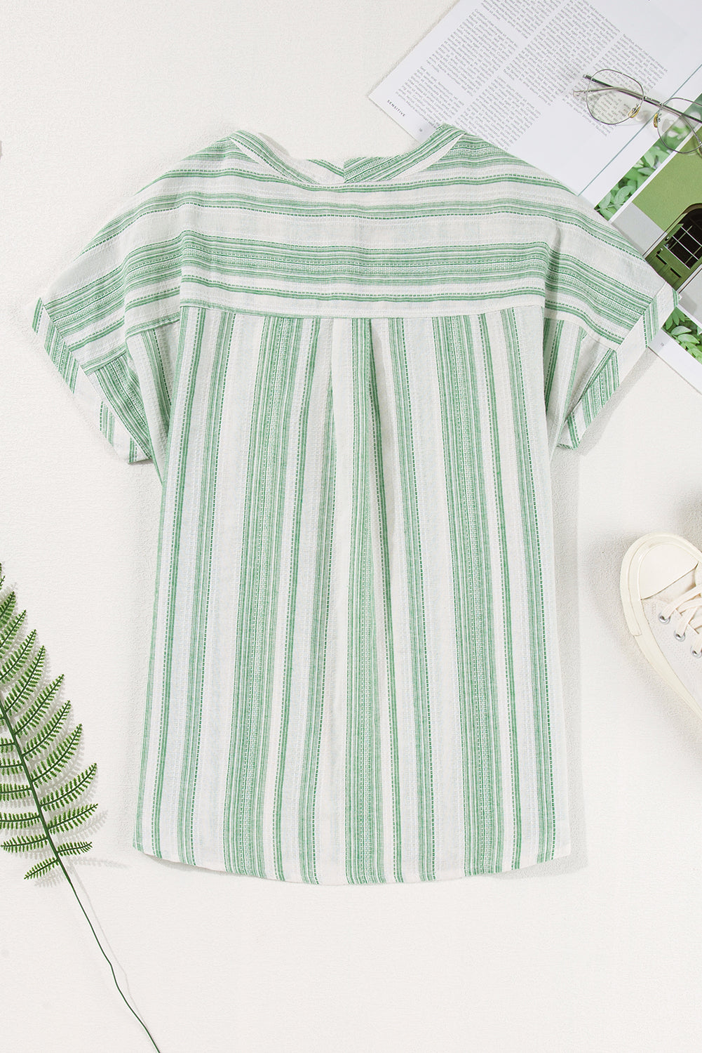 Yusra Short Sleeve Casual Blouse