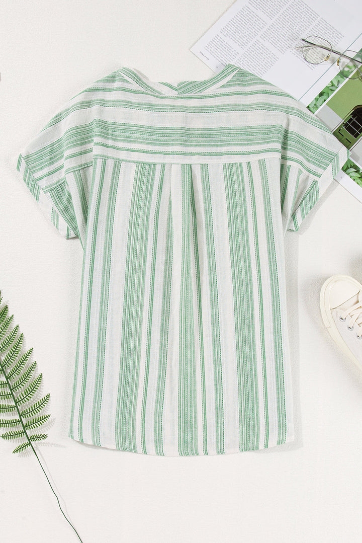 Yusra Short Sleeve Casual Blouse