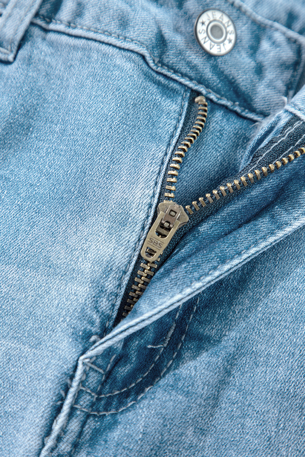 Dream Slit Leg Straight Jeans