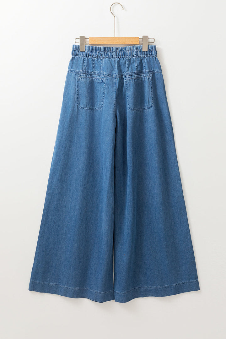 Lily Waist Wide Leg Jeans