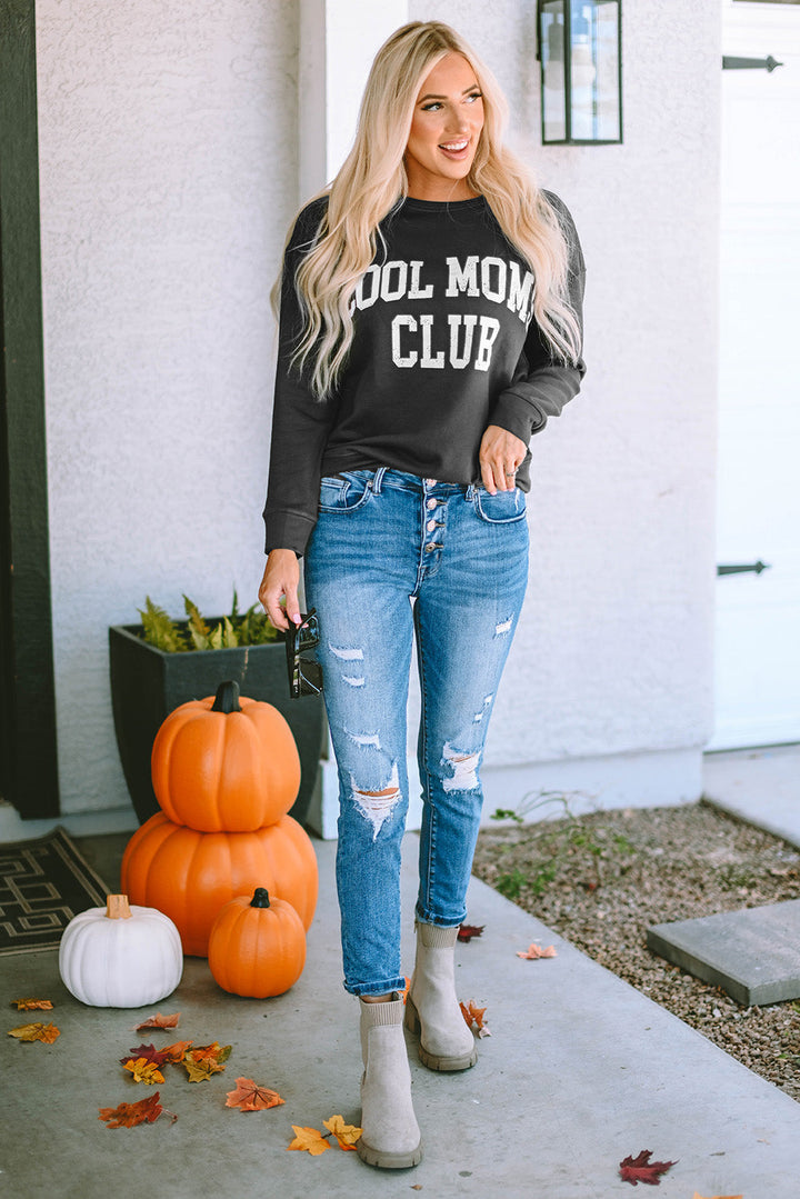 Islaira Club Drop Shoulder Sweatshirt