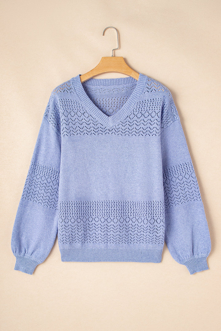 Avery Detail Drop Shoulder Sweater