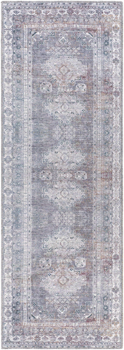 Baltinglass Gray Washable Rug