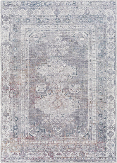 Baltinglass Gray Washable Rug