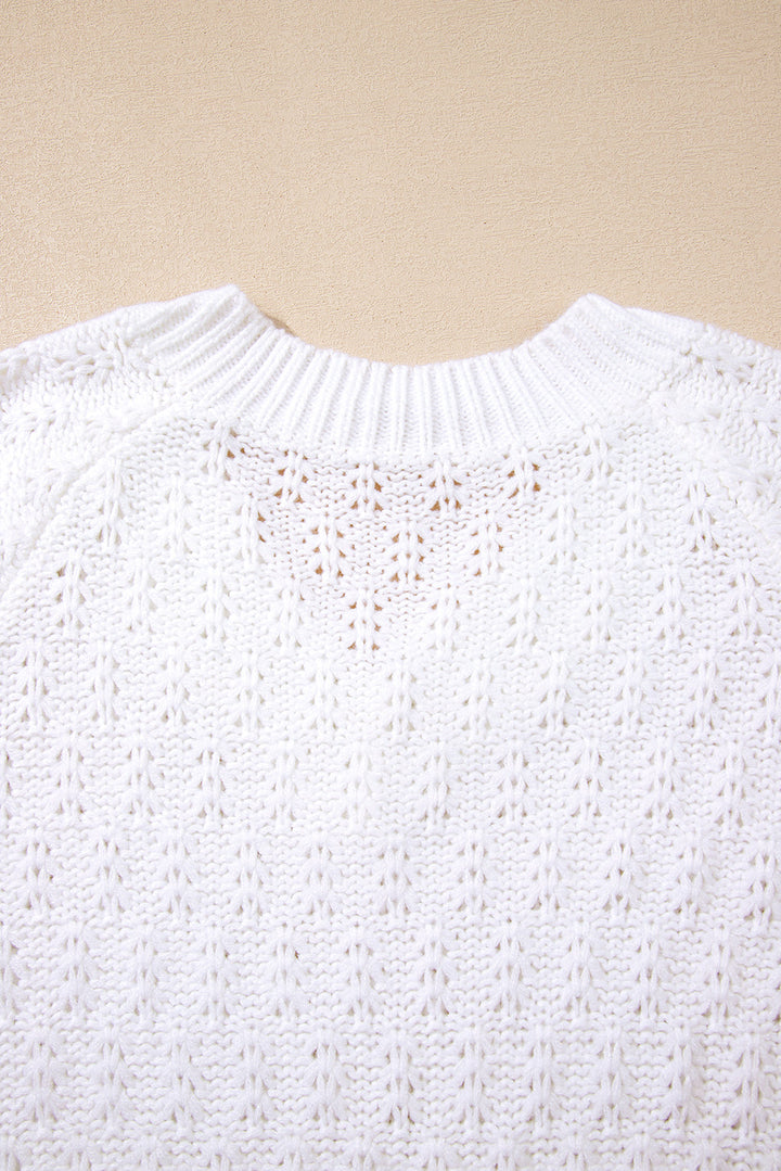 Emma Ribbed Edge Loose Sweater