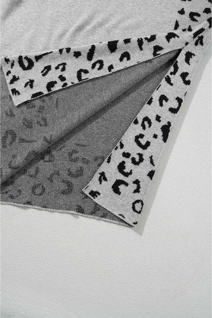 Isabella Side Slit Oversized Sweater