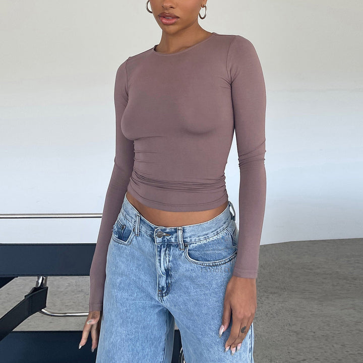 Slim Fit Long Sleeve Shirt | Women&