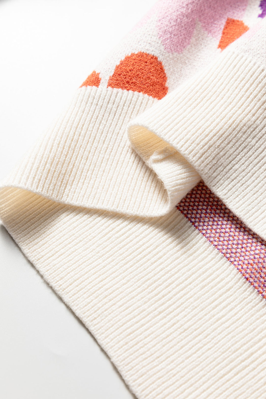 Jaylani Pattern Drop Shoulder Sweater