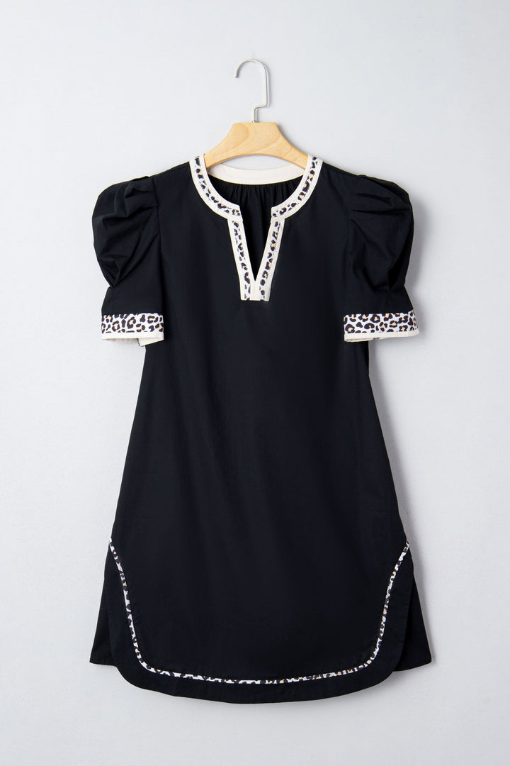 Ruth Sleeve Shift Mini Dress