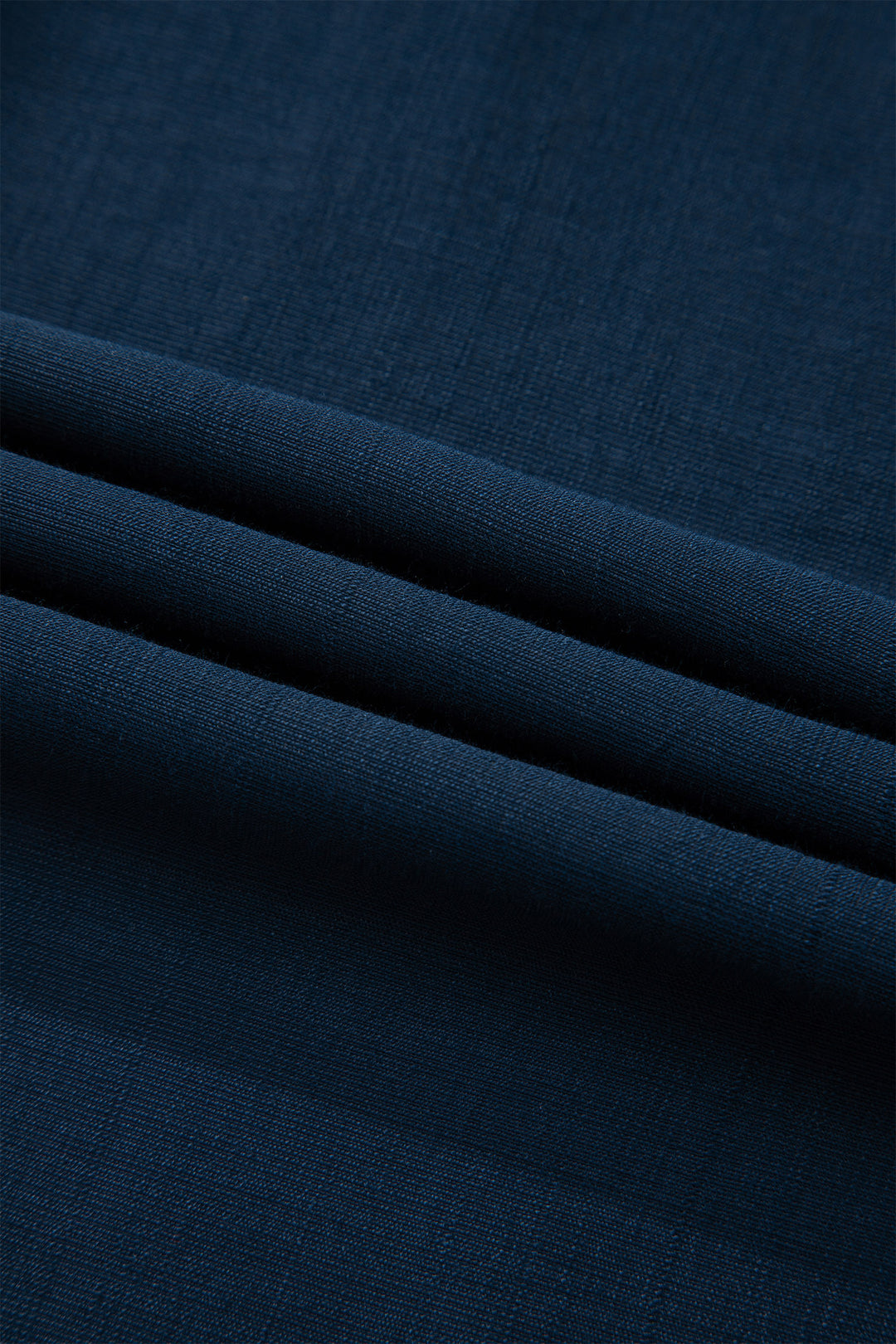 Navy Blue Contrast Leopard Patchwork Collar Plus Size Long Flounce Sleeve Blouse