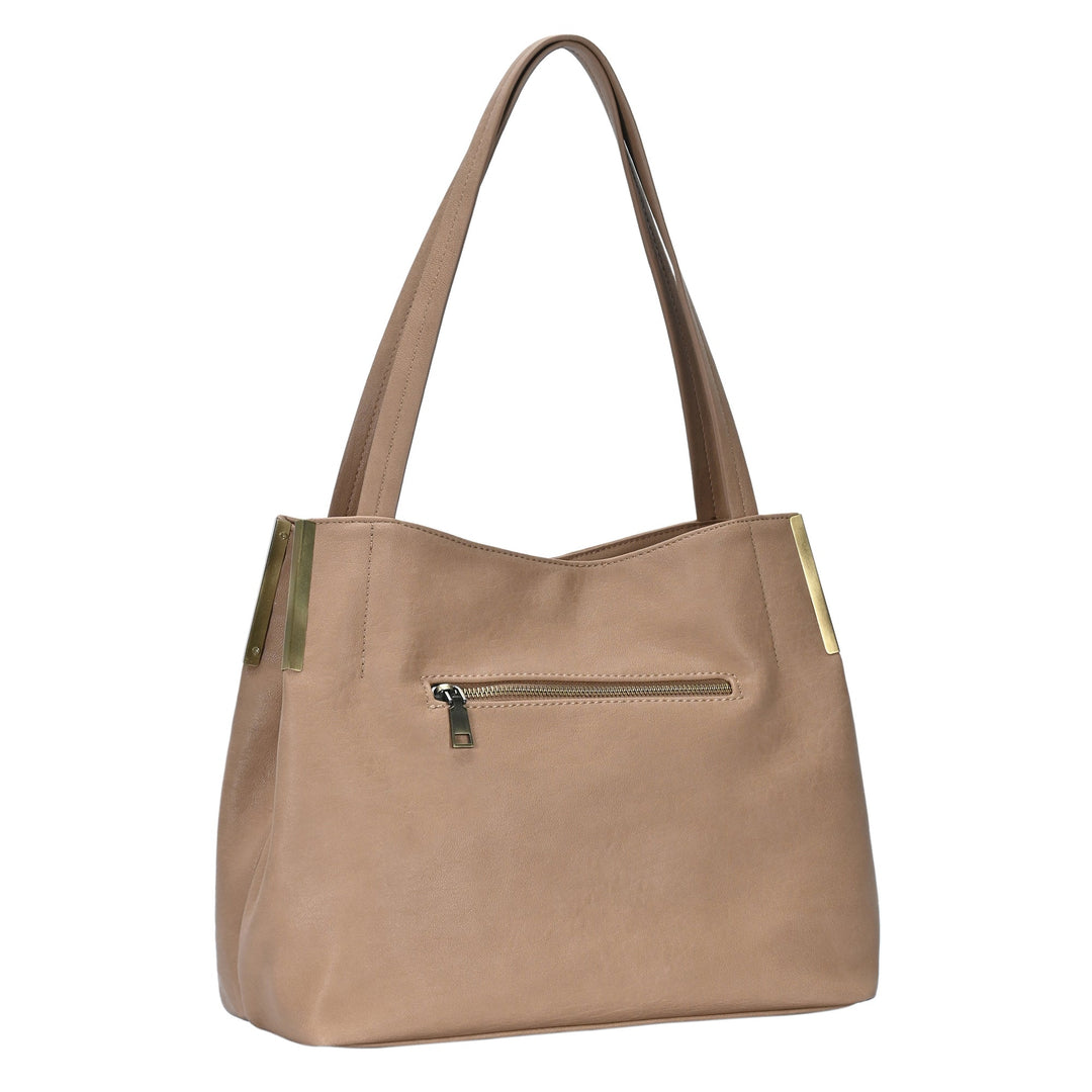 Elizabeth Triple Compartment Hobo