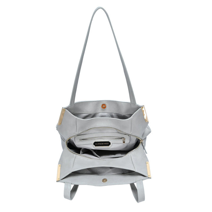 Elizabeth Triple Compartment Hobo