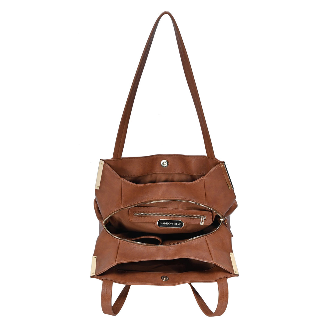Elizabeth Triple Compartment Hobo