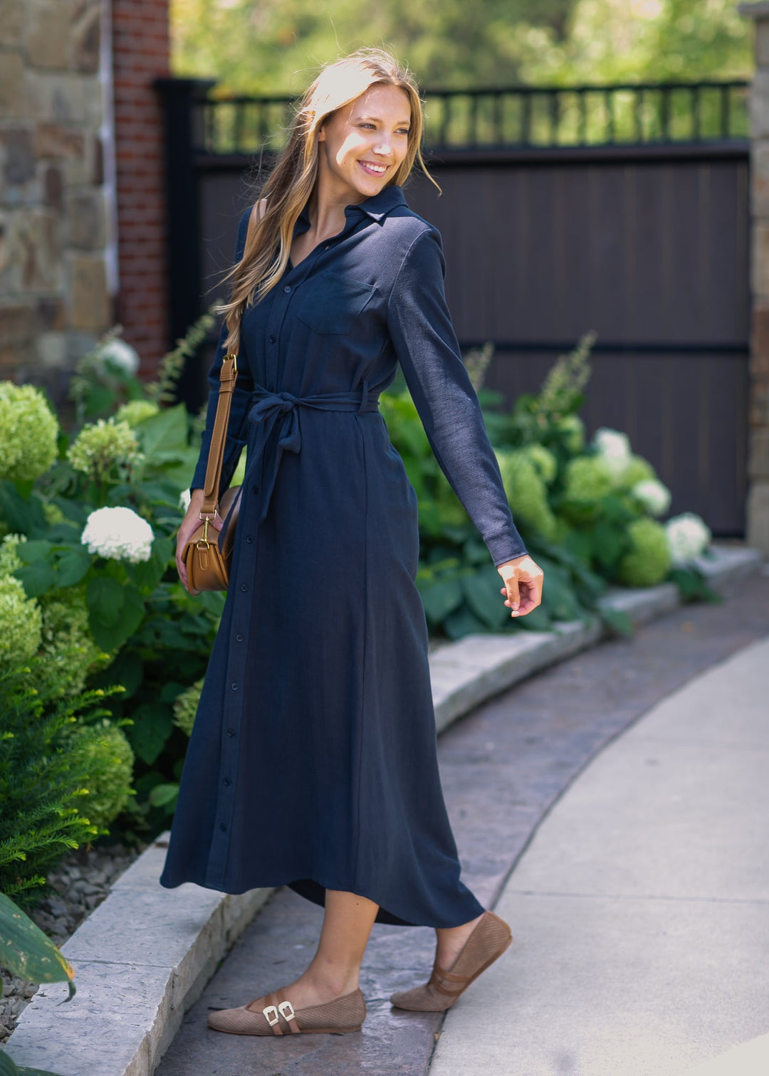 Essential Linen Shirt Dress