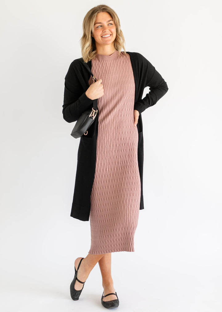Essential Long + Soft Cardigan