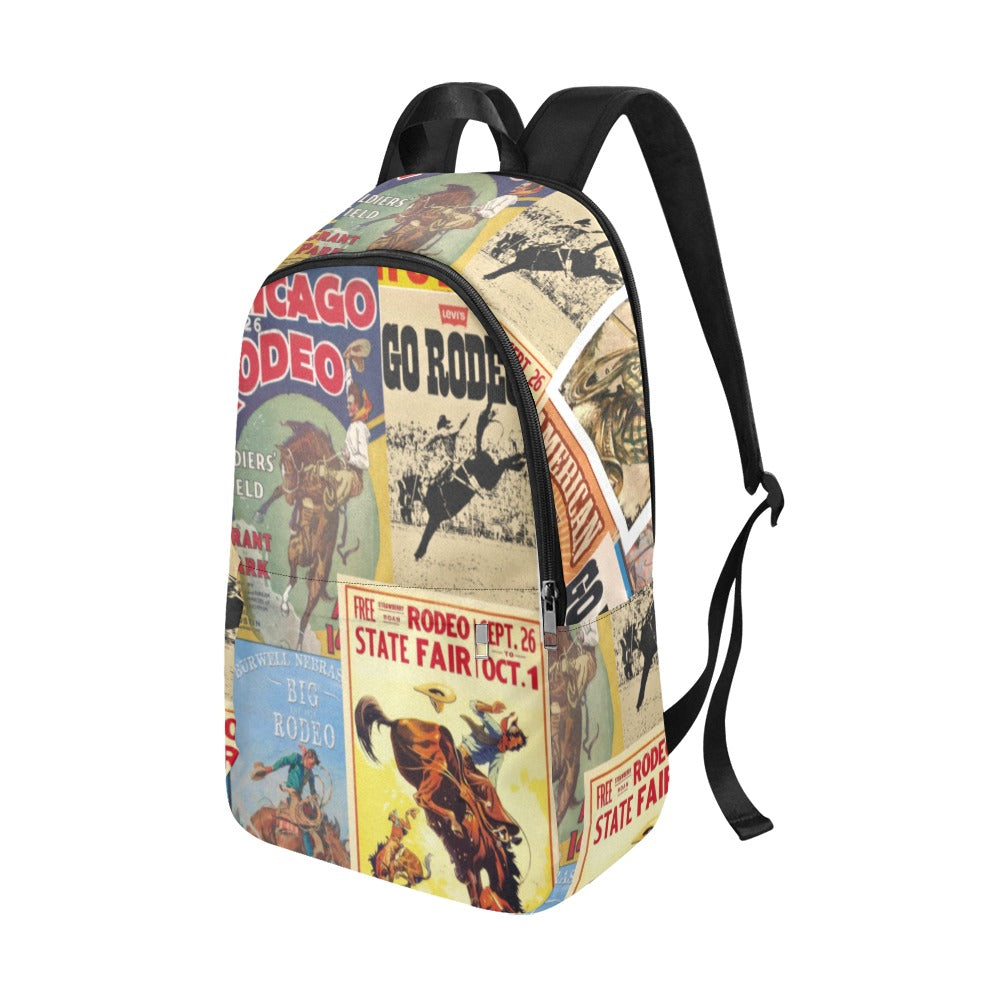 Vintage Rodeo Poster Backpack