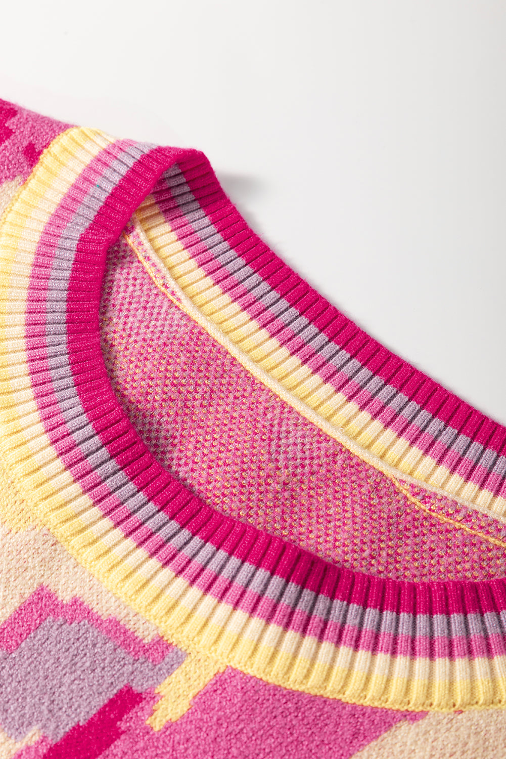 Aria Colorblock Balloon Sleeve Sweater