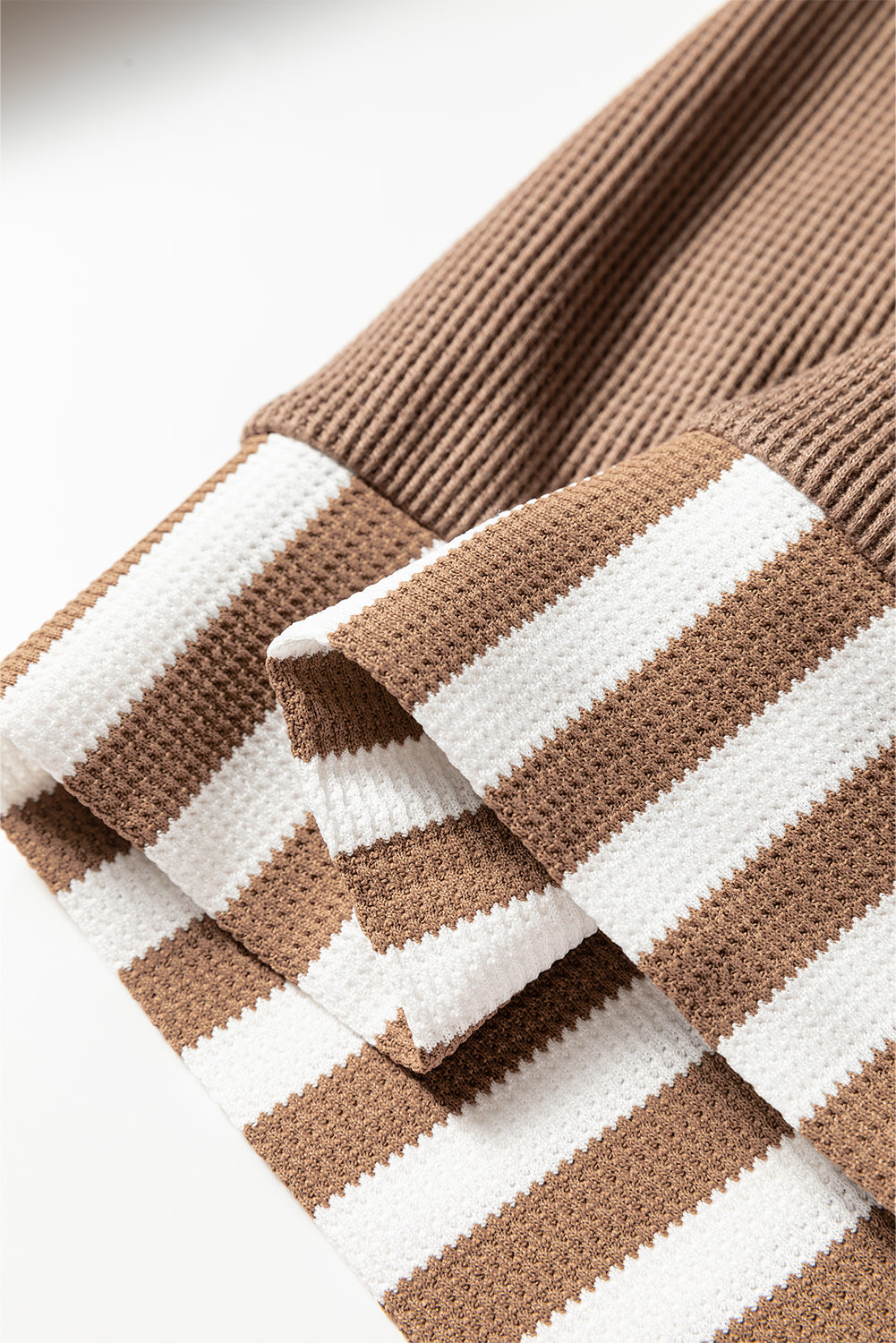 Tilly Striped Patchwork Drawstring Hoodie