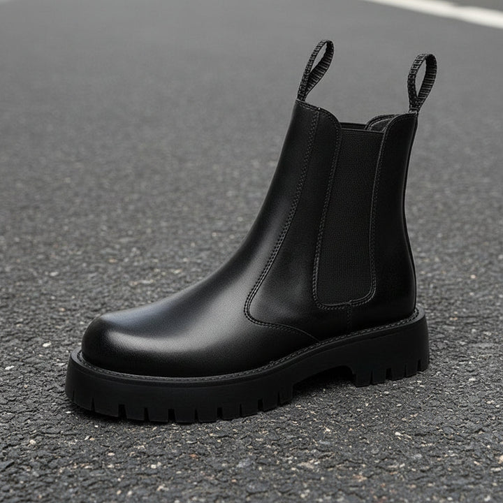 Fleece-Lined Winter Boots – Warm Outdoor Streetwear