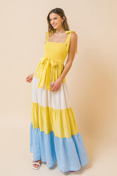 TWICE AS STUNNING MAXI DRESS