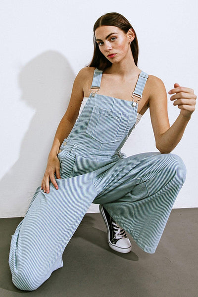 DANCING WITH YOU DENIM JUMPSUIT