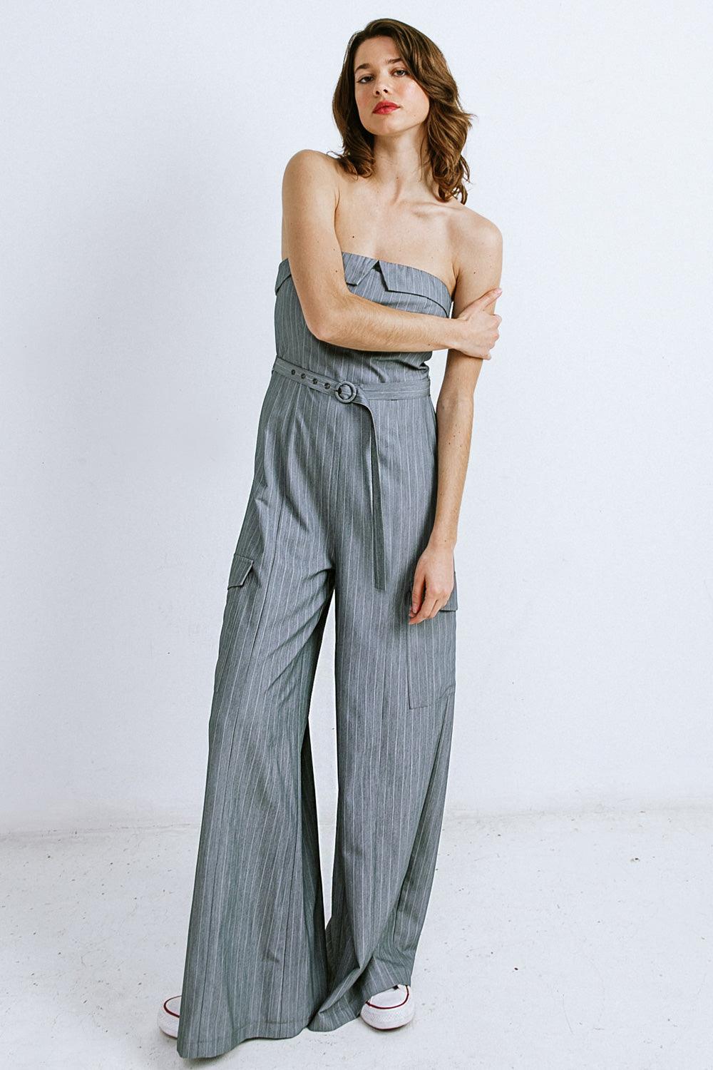 WISHFUL THINKING WOVEN JUMPSUIT