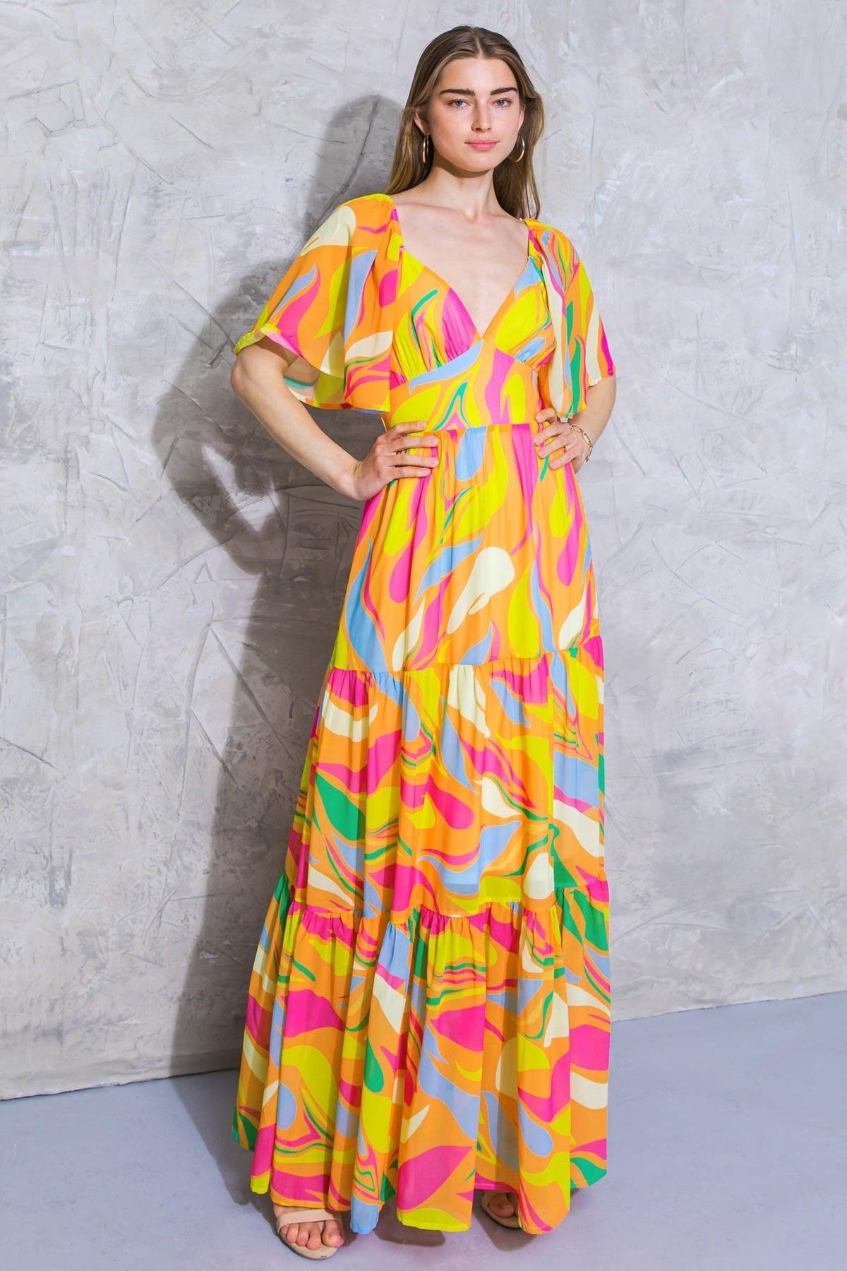 EVER SO SWEET WOVEN MAXI DRESS