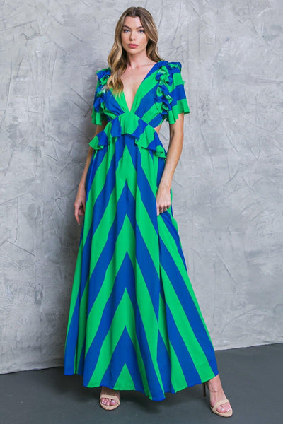 DEAR TO ME WOVEN MAXI DRESS