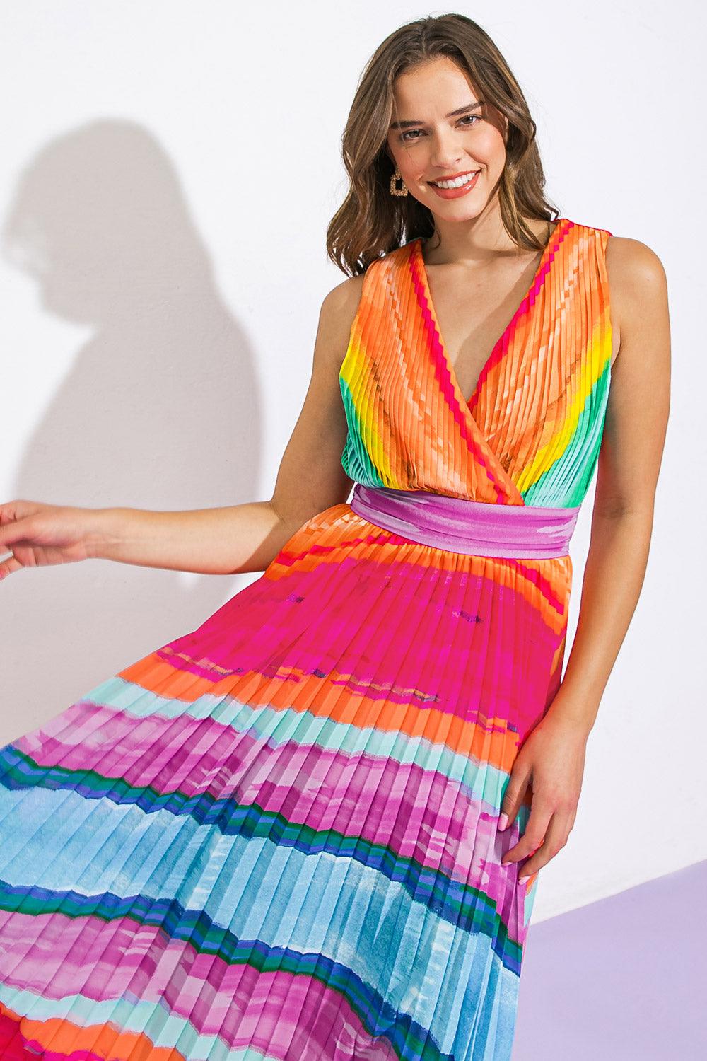 SHORE VACAYS WOVEN MAXI DRESSS