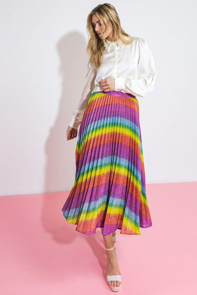 ALWAYS STAND OUT MIDI SKIRT