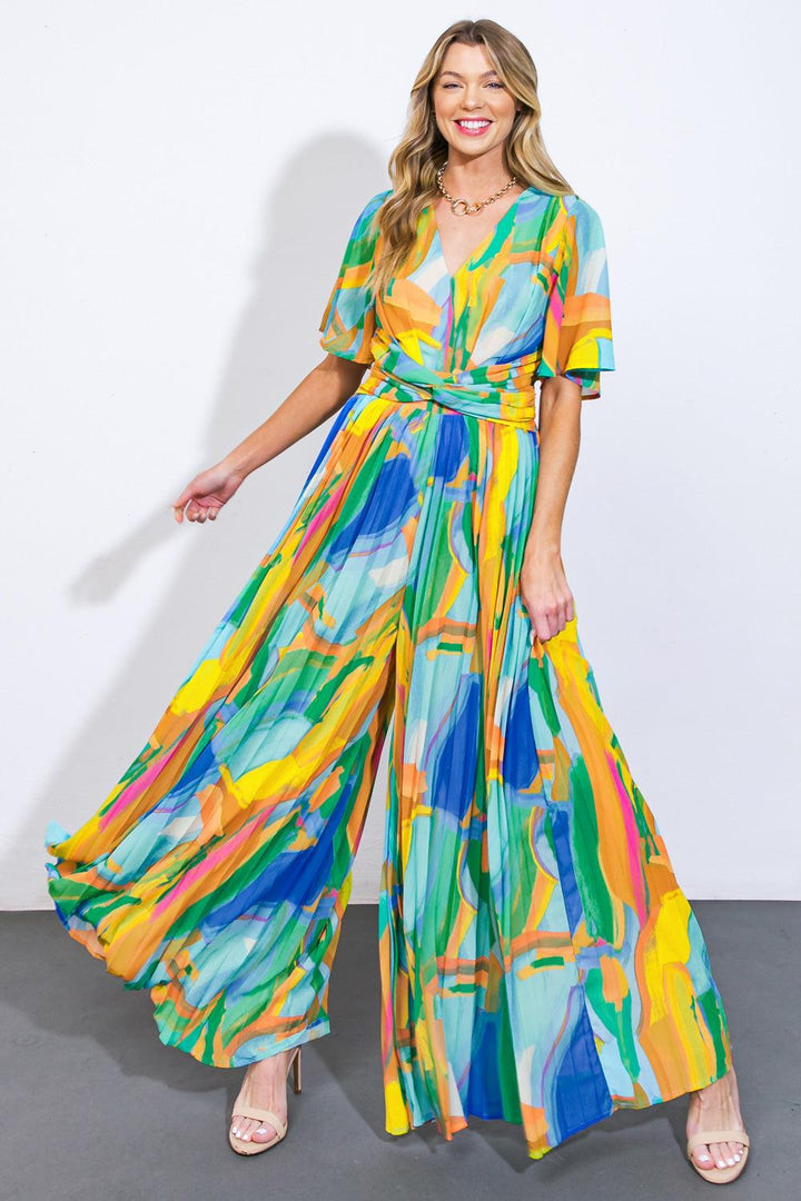 SPIRIT OF NOEL WOVEN JUMPSUIT