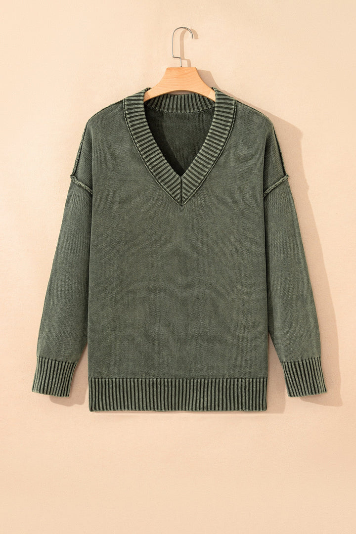 Alma Drop Shoulder Loose Sweater