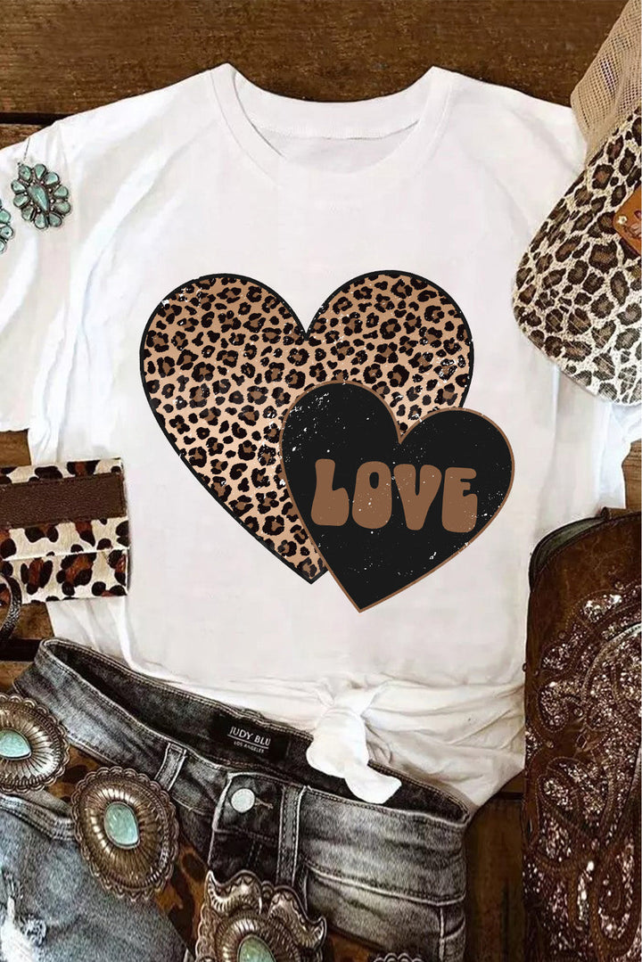 Adriana Printed Valentines Graphic Tee