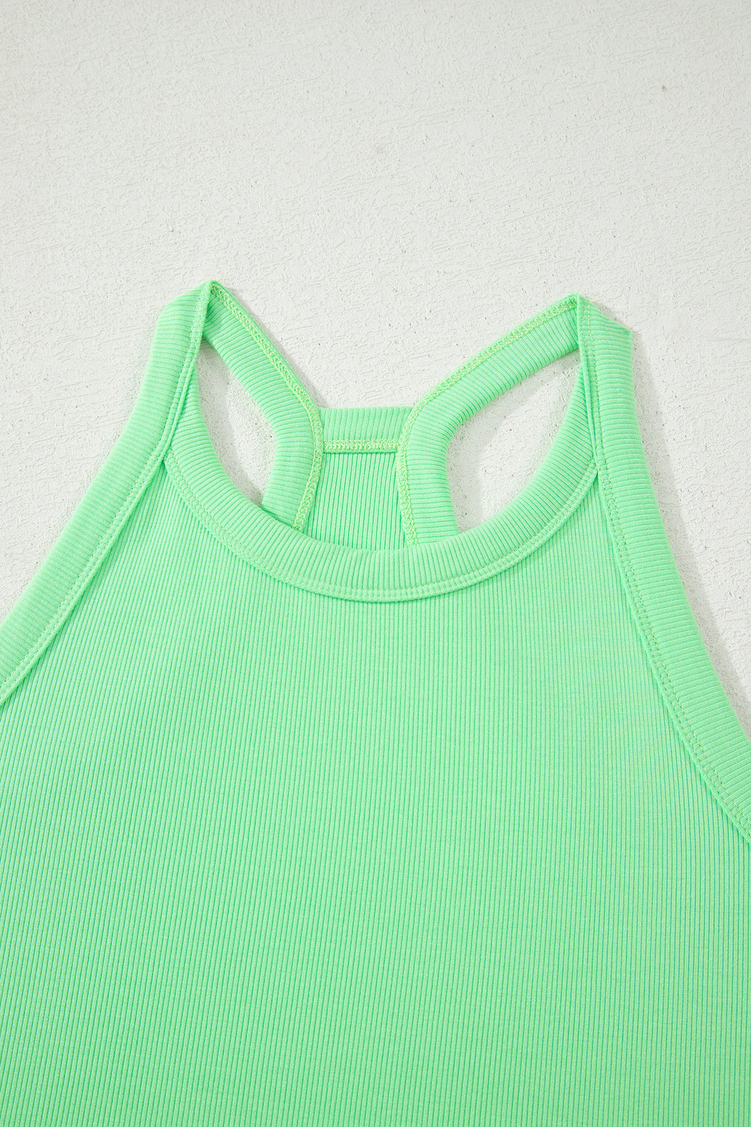 Sachet Pink Slim Tank Top Elastic Waist Mini Skort 2pcs Outfit