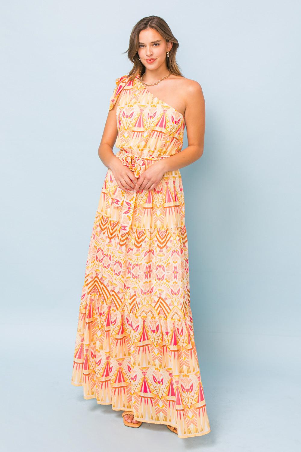 IN HARMONY WOVEN MAXI DRESS