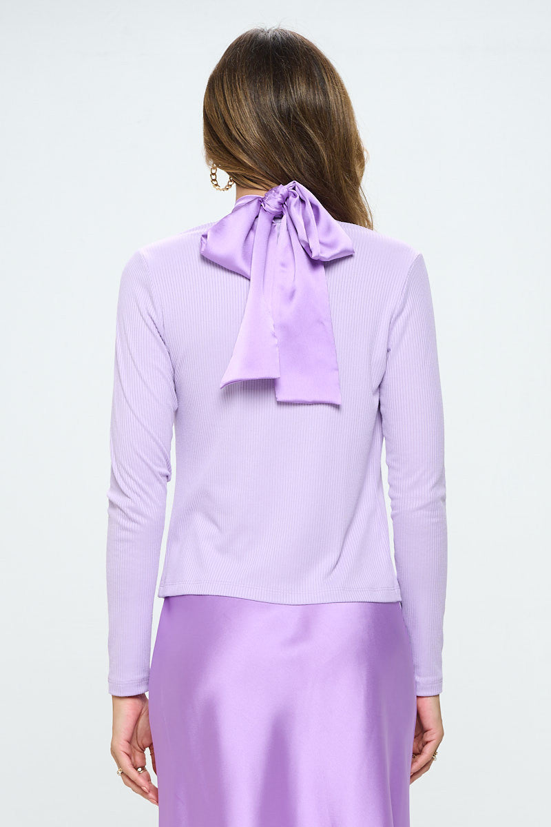 Solid Soft Rib Knit Long Sleeve Cardigan Top