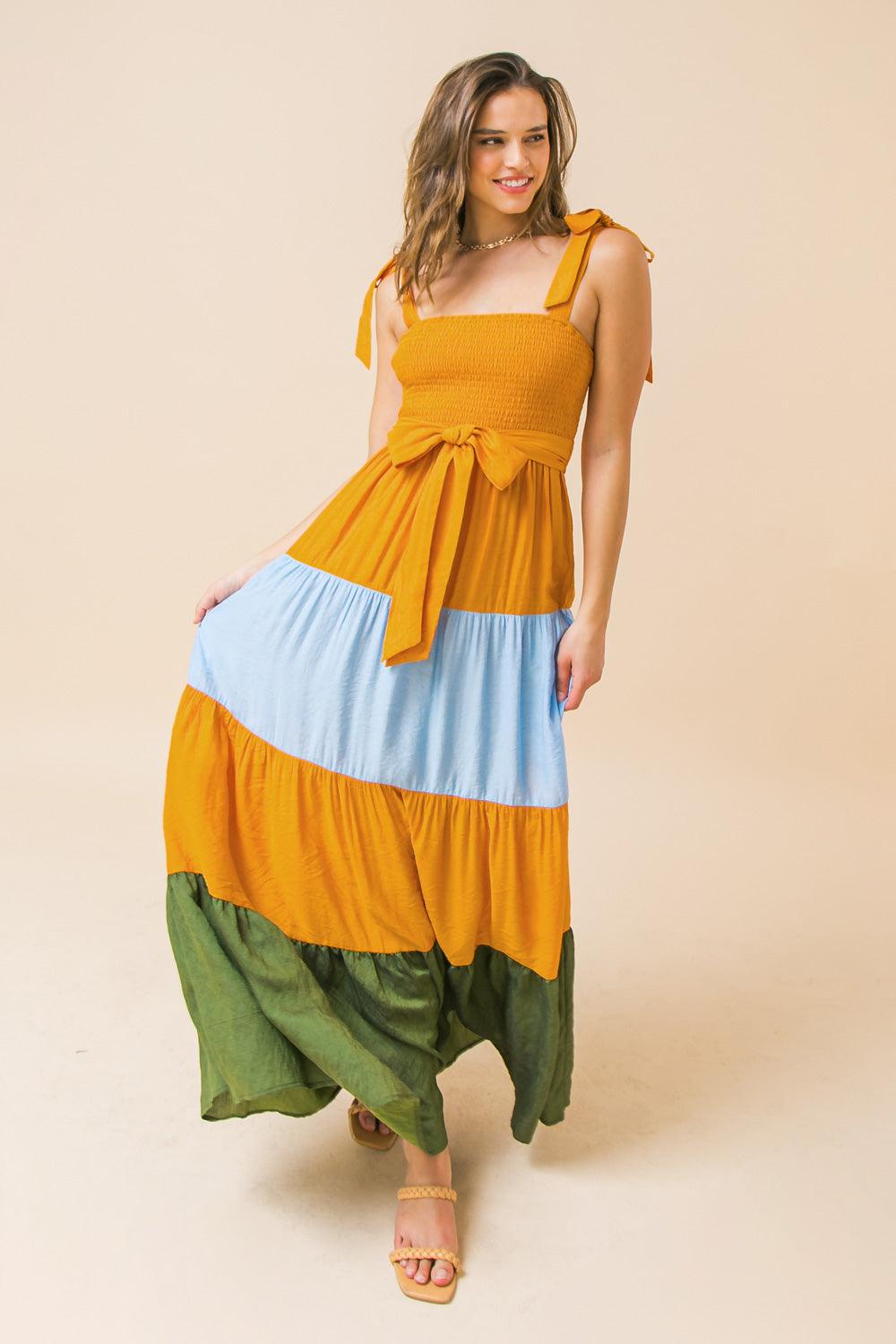 TWICE AS STUNNING MAXI DRESS