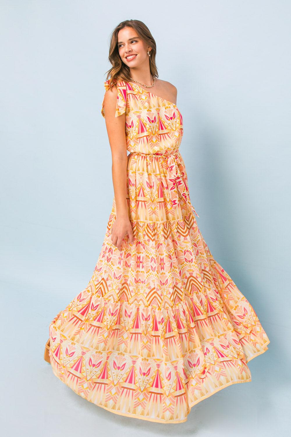 IN HARMONY WOVEN MAXI DRESS