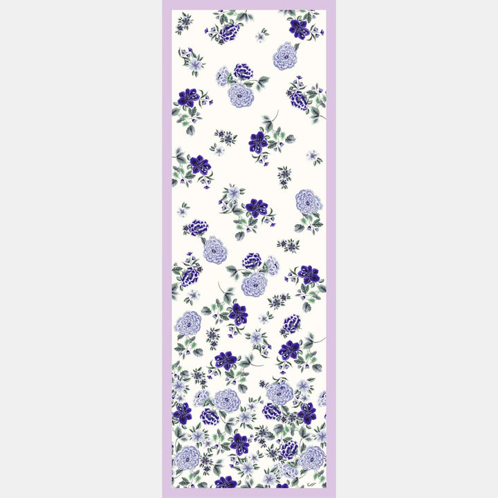 Bella - Silk Scarf Shawl - Purple Lavender