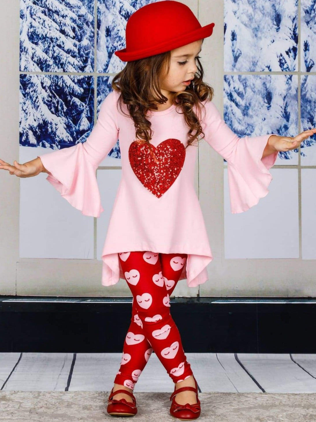 Totally Yours Heart Tunic and Legging Set